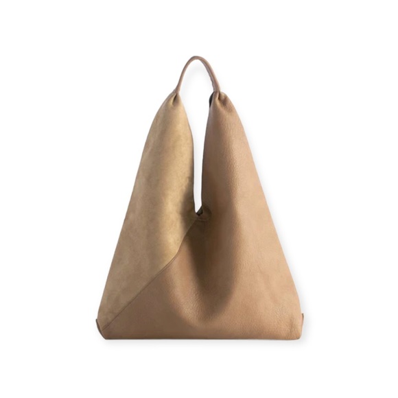 SHIRALEAH Tan Arden Tote with Magnetic Snap Closure and Inner Zip Pocket NWT - Picture 1 of 6